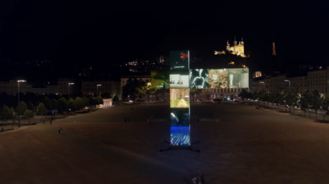 Production of the presentation video for Indochine's stadium tour of France, filmed with a drone.