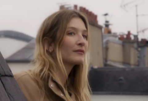 Production of the shoot for Emporio Armani to follow a typical day in the life of a Parisian woman.