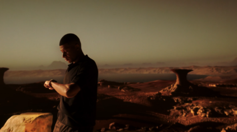 Production of the filming for the collaboration between Kylian Mbappé and Hublot for the World Cup in Qatar.