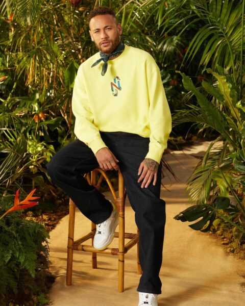 Production for the collaboration between Puma and Neymar shot in the studio.