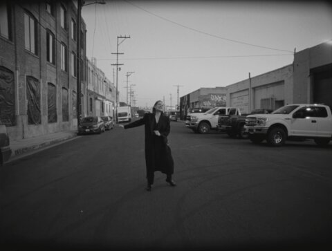 Production of Rahim Redcar's music video, shot in Los Angeles.