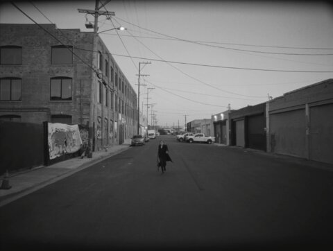 Production of Rahim Redcar's music video, shot in Los Angeles.