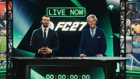 The “Live Now” EA SPORTS FC 27 studio set – “Symphony”